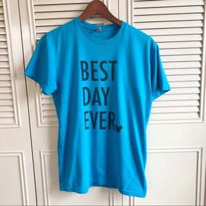 Best Day Ever Blue Disney T-shirt